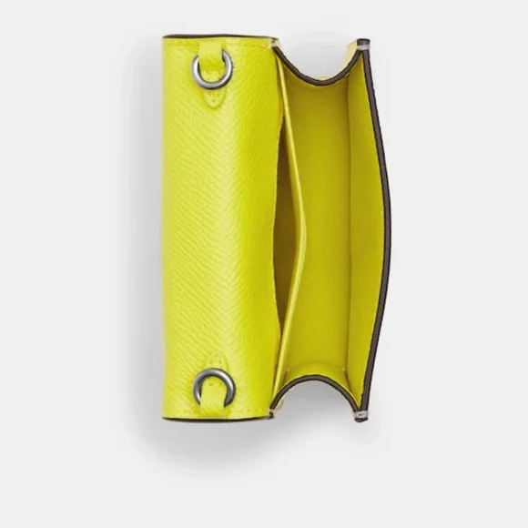 COACH Mini Wallet On A Chain In Colorblock - Picture 5 of 16